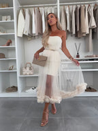 Robe en Tulle Romantique de Soirée