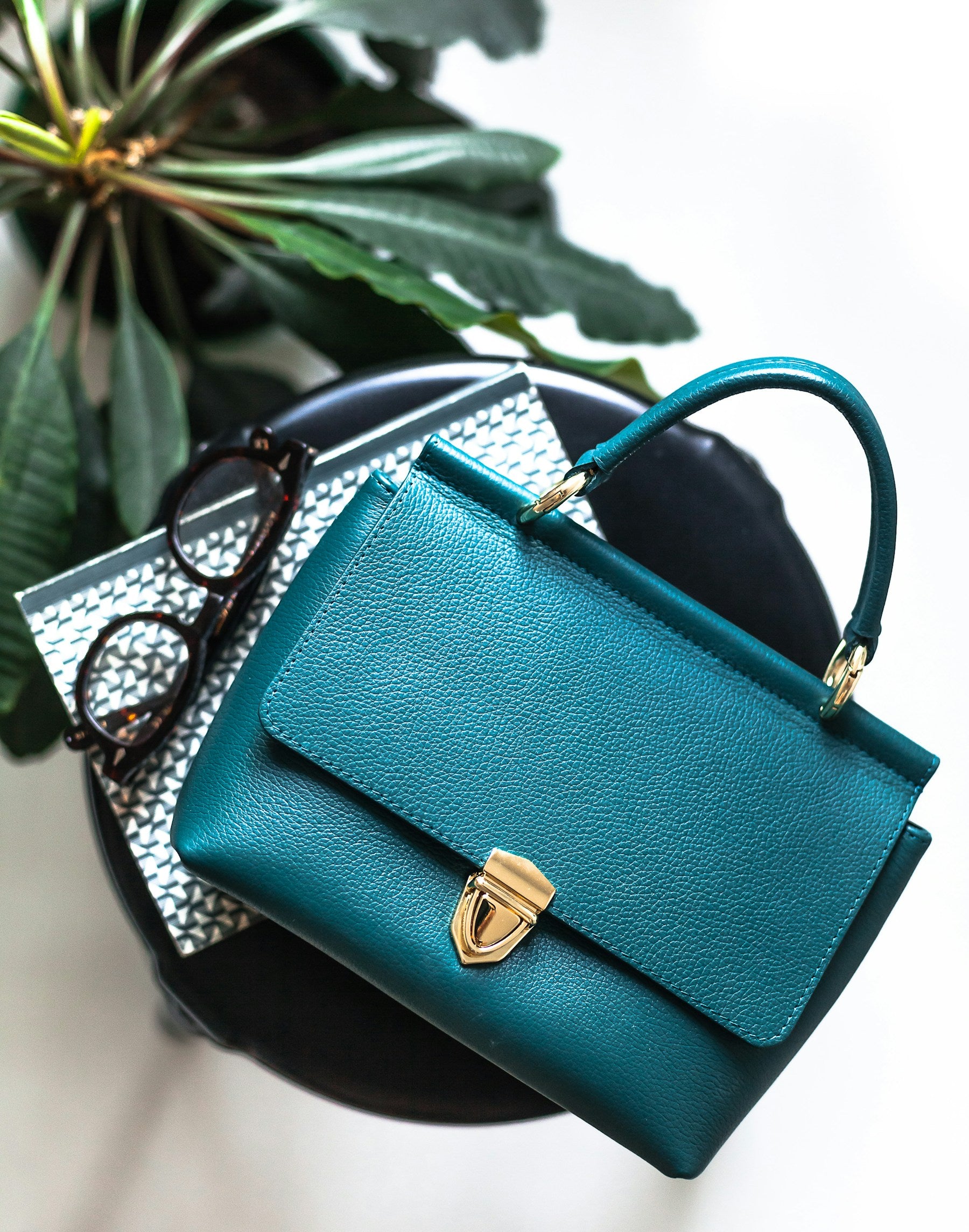 Sienna Soft Leather Bag — Maison Femme — editorial fashion image 3
